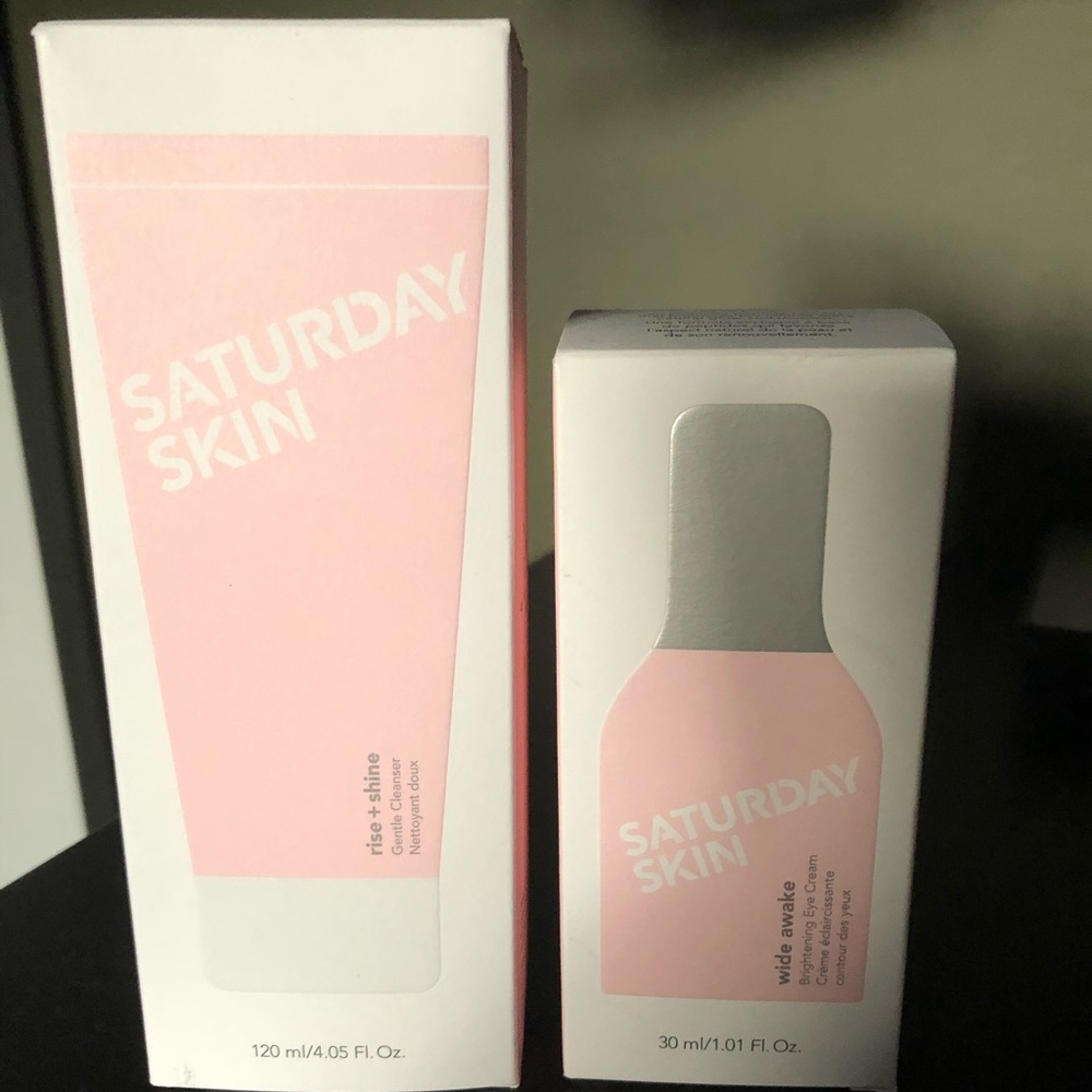 Saturday skin - rinse + shine & wide awake